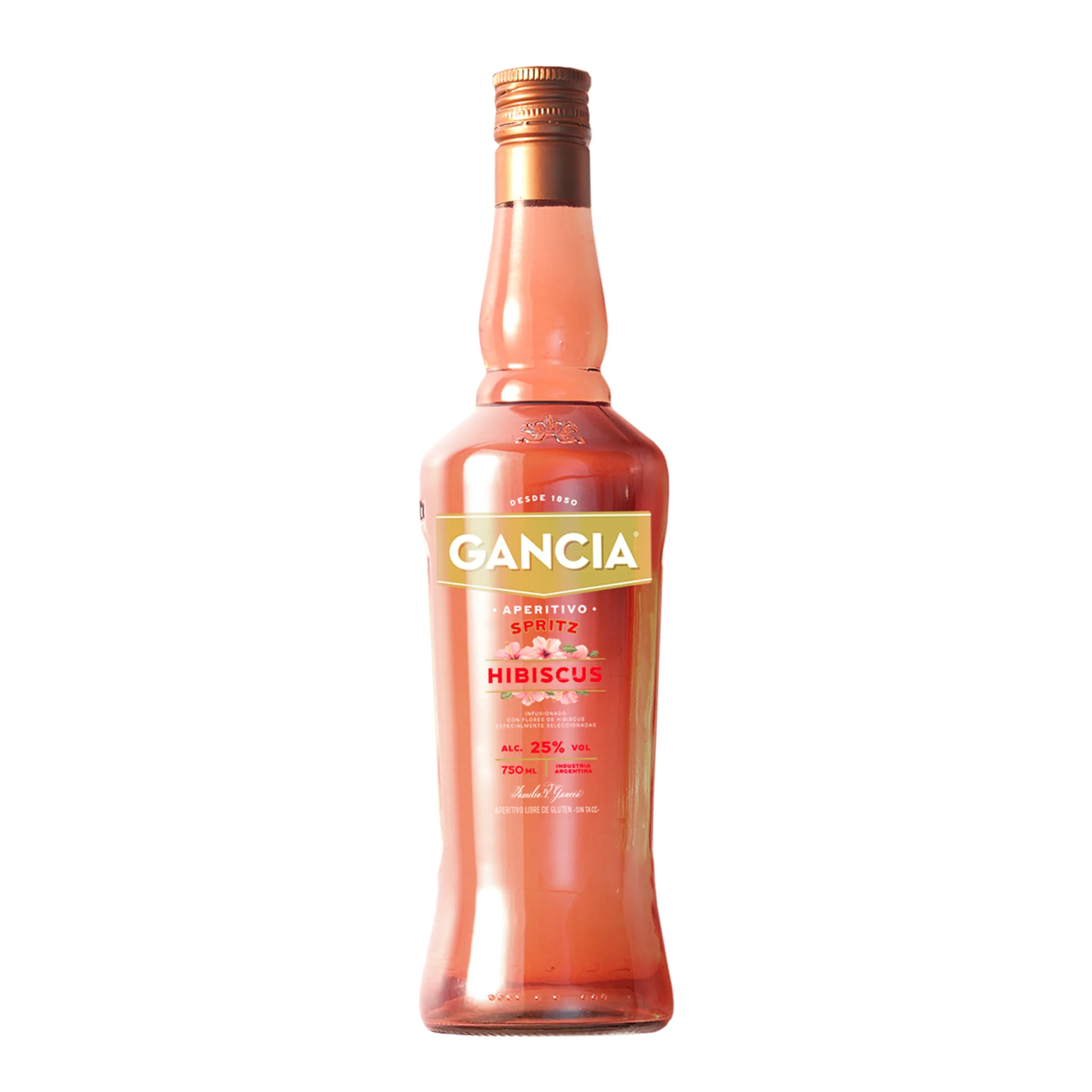 Gancia Spritz Hibiscus 750 ml / 25.3 oz – Aperitivo Italiano Libre de Gluten