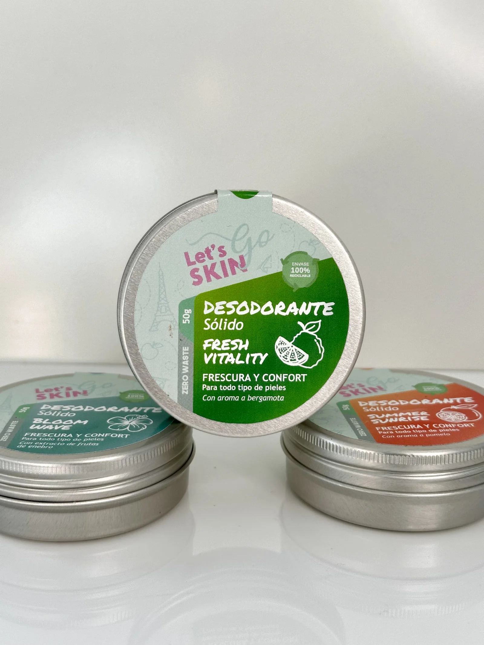 Desodorante solido Fresh Vitality