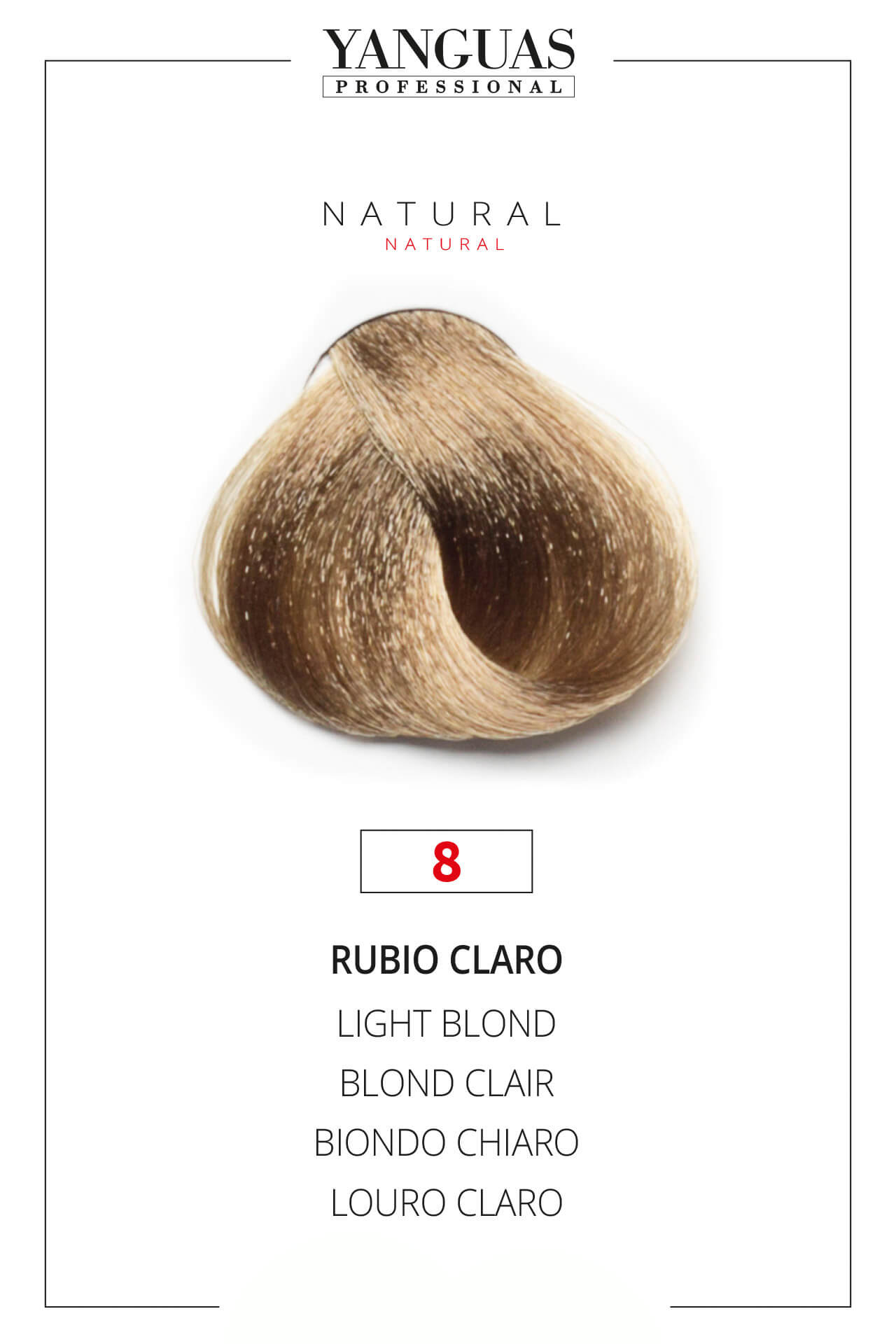 Tinte Rubio Claro 8 Attraxtion – 100ml