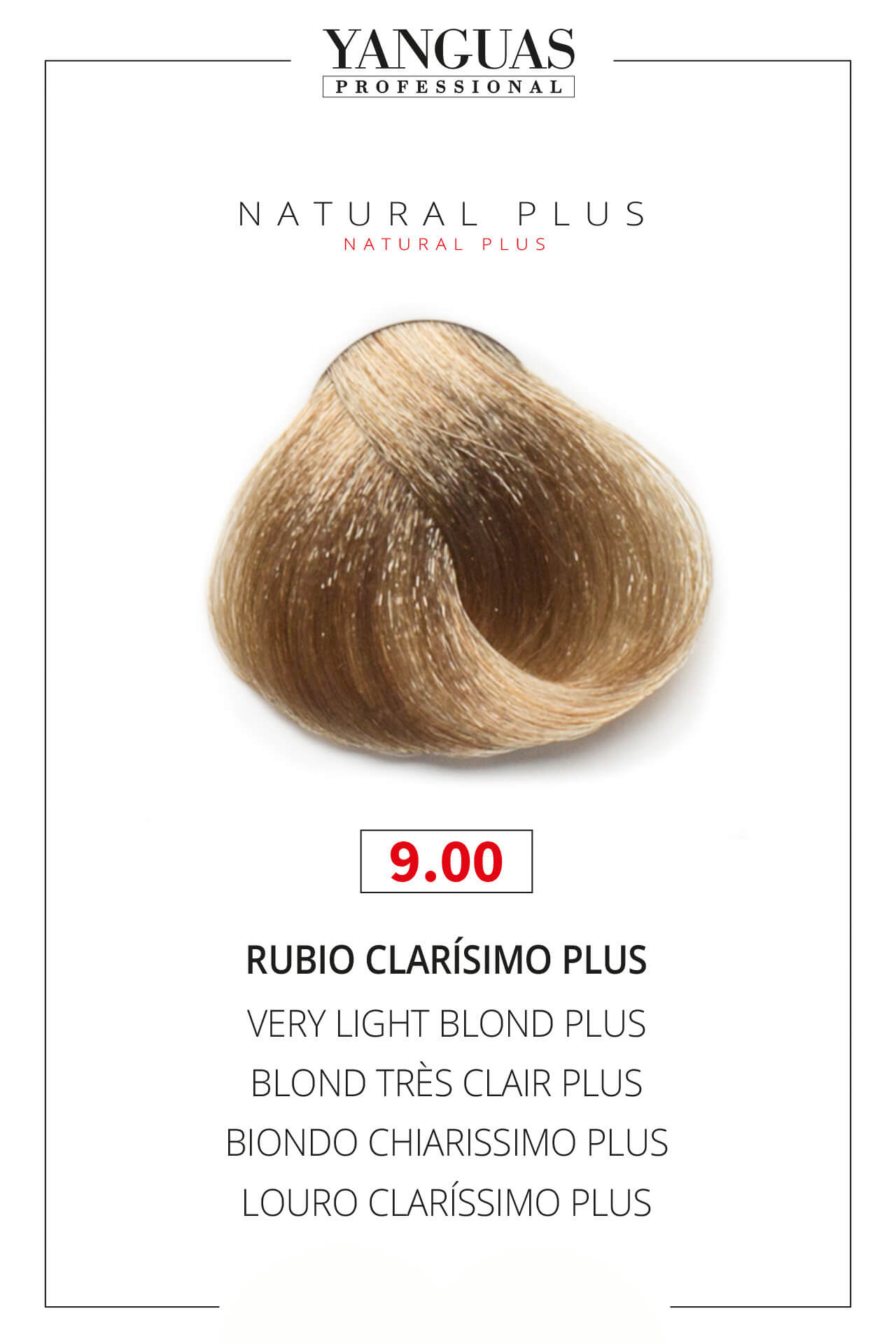 Tinte Rubio Clarísimo Plus 9.00 Attraxtion – 100ml